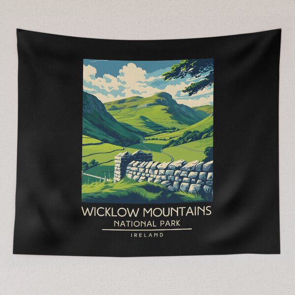Item preview, Wicklow Mountains National Park - Ireland  designed and sold by GoodOldVintage.