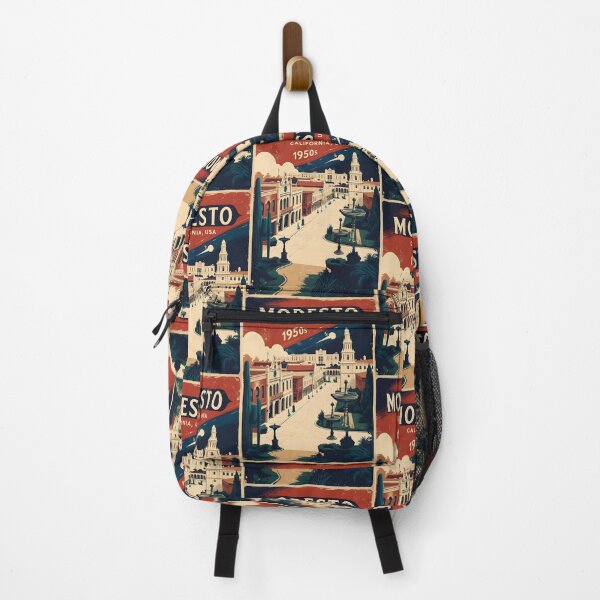 Item preview, Modesto California 1950s USA Vintage Travel Tourism designed and sold by TravelersGems.