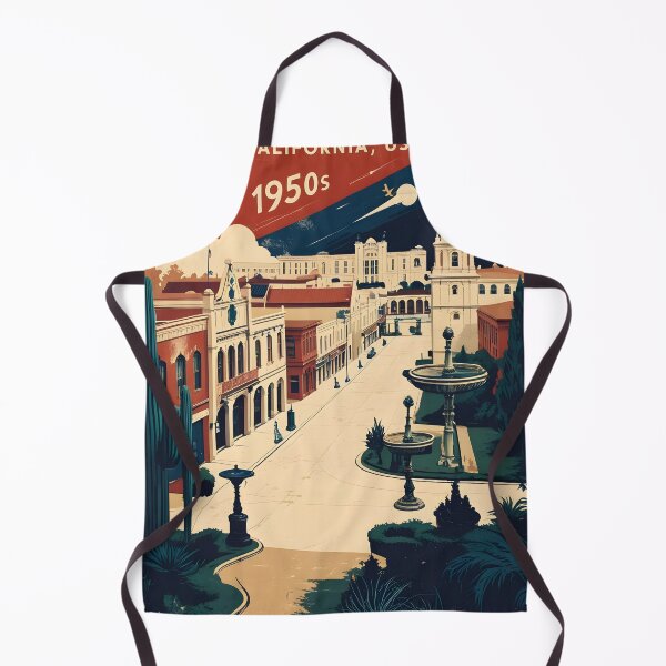 Item preview, Modesto California 1950s USA Vintage Travel Tourism designed and sold by TravelersGems.