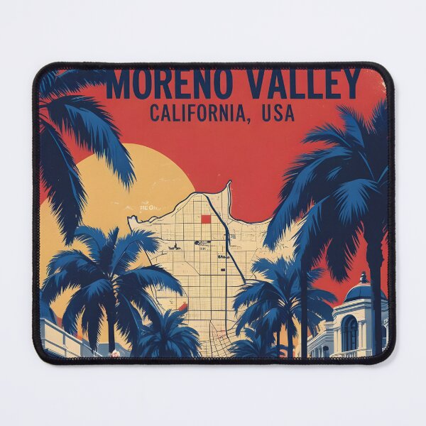 Item preview, Moreno Valley California 1950s USA Vintage Travel Tourism designed and sold by TravelersGems.