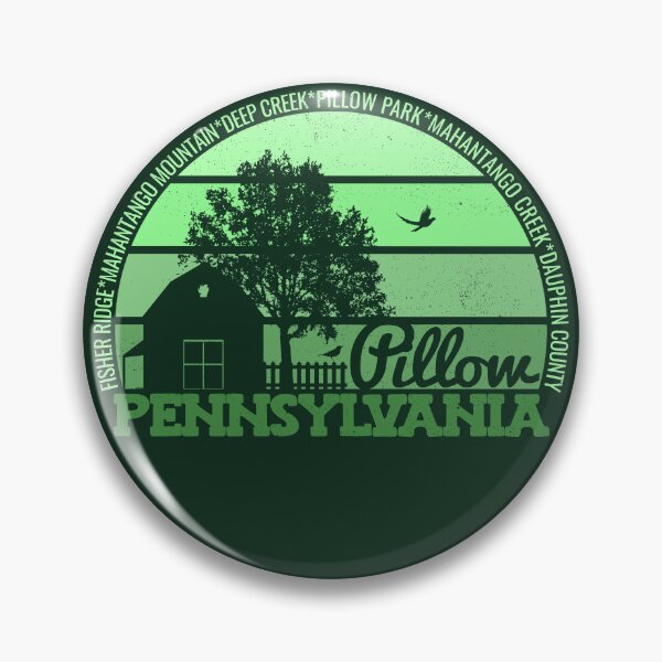 Item preview, Pillow Pennsylvania Sunset Retro Vintage Local Pride Logo designed and sold by CRHPOD20.