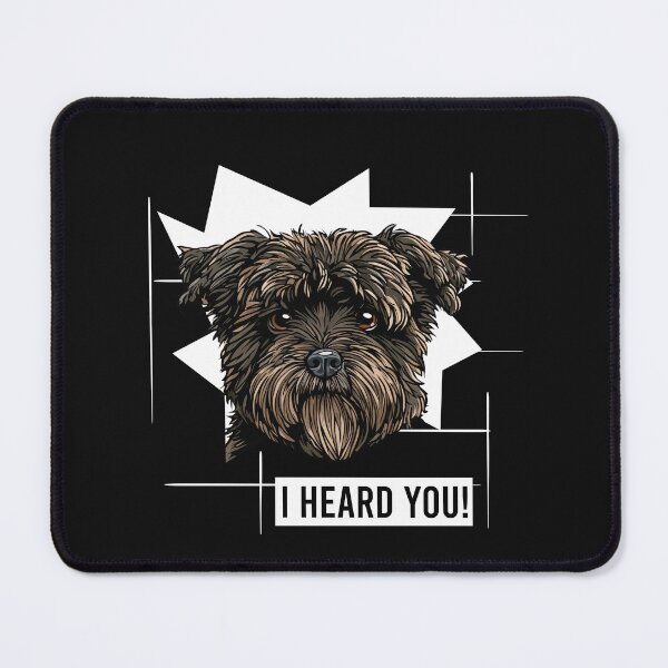 Item preview, Affenpinscher Humor I Heard You designed and sold by whyitsme.