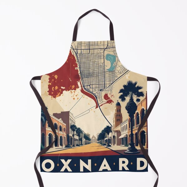 Artikelvorschau, Oxnard, Kalifornien, 1950er Jahre, USA, Vintage, Reisetourismus entworfen und verkauft von TravelersGems.