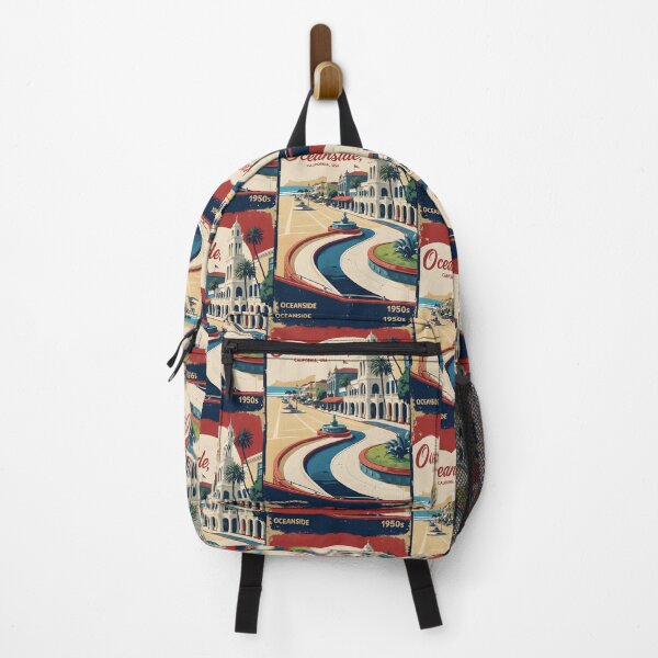 Item preview, Oceanside California 1950s USA Vintage Travel Tourism  designed and sold by TravelersGems.