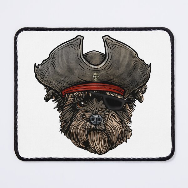 Item preview, Affenpinscher Pirate designed and sold by whyitsme.