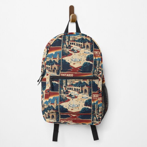 Item preview, Ontario California 1950s USA Vintage Travel Tourism  designed and sold by TravelersGems.