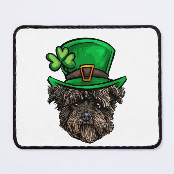 Item preview, Funny St Patricks Day Affenpinscher designed and sold by whyitsme.
