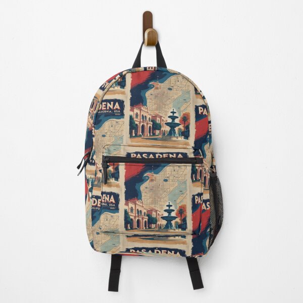 Item preview, Pasadena California 1950s USA Vintage Travel Tourism designed and sold by TravelersGems.