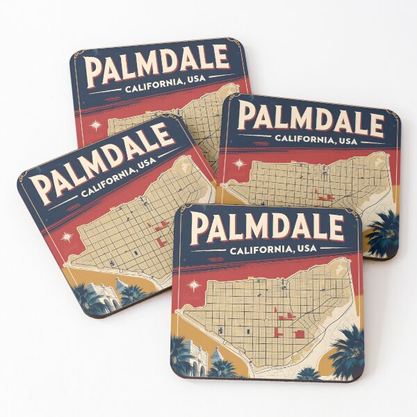 Item preview, Palmdale California 1950s USA Vintage Travel Tourism  designed and sold by TravelersGems.