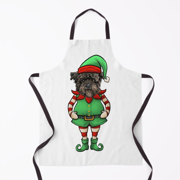 Item preview, Funny Christmas Elf Affenpinscher designed and sold by whyitsme.