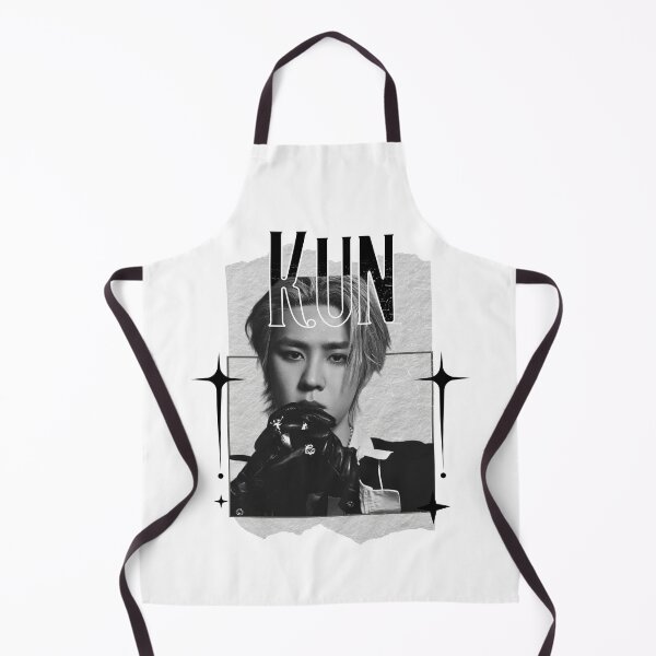 Item preview, NCT Kun (쿤) Kpop Boy Group Monochrome Black and White Classic Design Collage designed and sold by HELL0WBELLO.