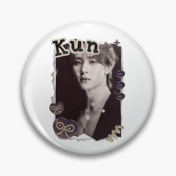 Item preview, NCT Kun (쿤) Kpop Boy group Scrapbook Collage Cozy Y2K Vintage Design designed and sold by HELL0WBELLO.