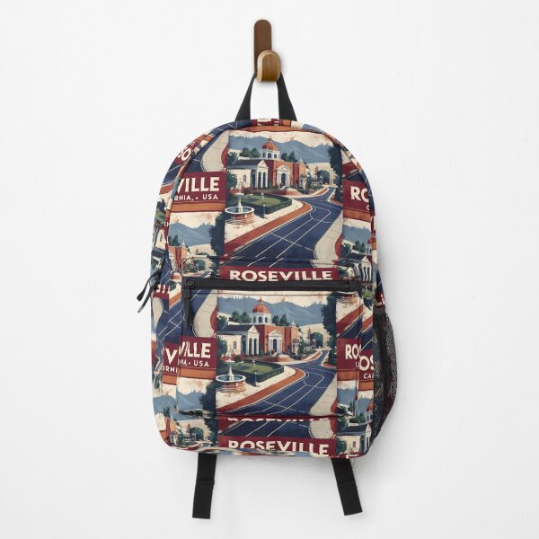 Item preview, Roseville California 1950s USA Vintage Travel Tourism designed and sold by TravelersGems.