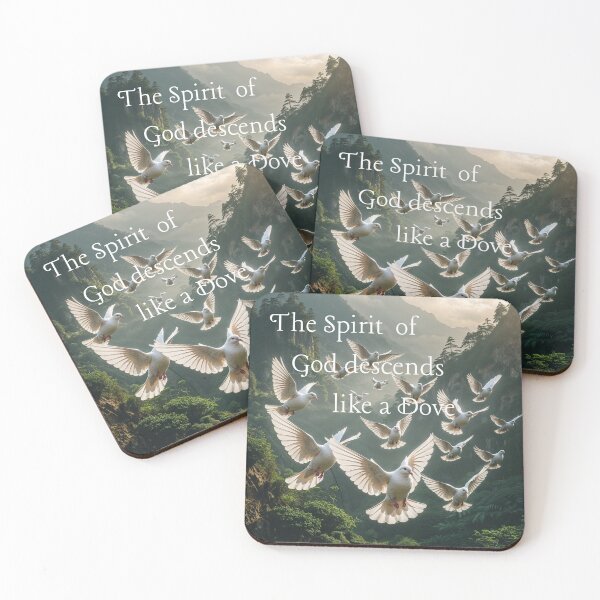 Item preview, The Spirit of God Descends Like a Dove designed and sold by My Beautiful Healing Art.