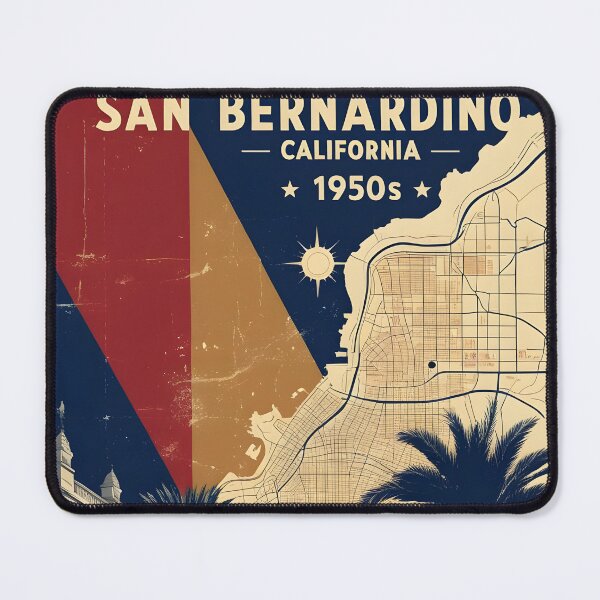 Item preview, San Bernardino California 1950s USA Vintage Travel Tourism designed and sold by TravelersGems.