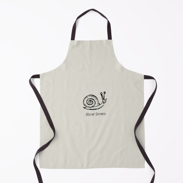 Item preview, Slow down snail motif  designed and sold by LauraCoxArt.