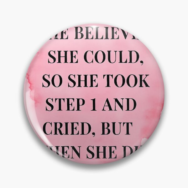 Item preview, She Believed She Could – Step 1 Med School Sticker | Funny USMLE Motivation designed and sold by StephAureusMD.