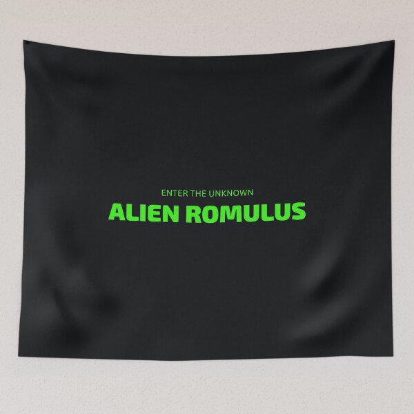 Item preview, Alien Romulus – Enter the Unknown (Deep Space Black Edition) designed and sold by thoratsdesign.