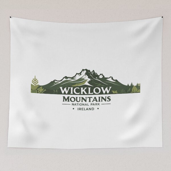 Item preview, Wicklow Mountains National Park - Ireland  designed and sold by GoodOldVintage.