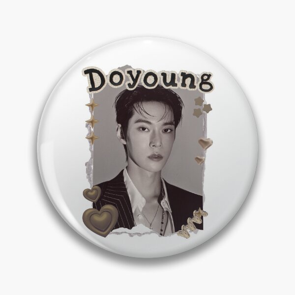 Item preview, NCT Doyoung (도영)Kpop Boy group Scrapbook Collage Cozy Y2K Vintage Design designed and sold by HELL0WBELLO.