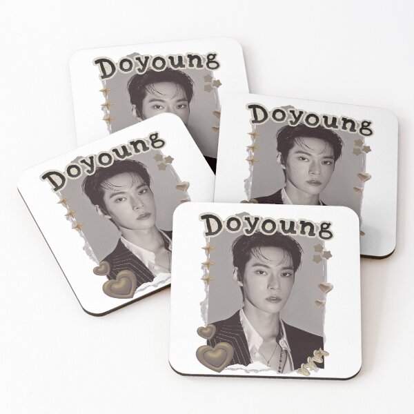 Item preview, NCT Doyoung (도영)Kpop Boy group Scrapbook Collage Cozy Y2K Vintage Design designed and sold by HELL0WBELLO.