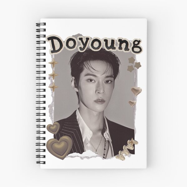 Item preview, NCT Doyoung (도영)Kpop Boy group Scrapbook Collage Cozy Y2K Vintage Design designed and sold by HELL0WBELLO.