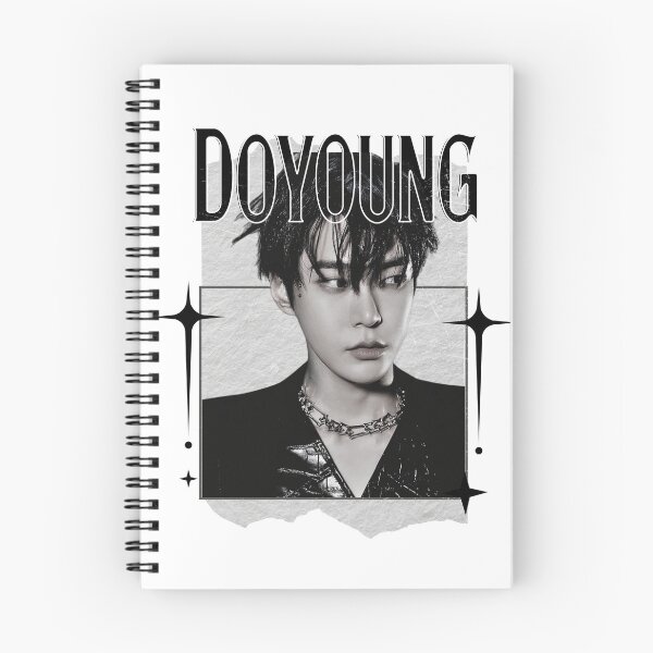 Item preview, NCT Doyoung (도영) Kpop Boy Group Monochrome Black and White Classic Design Collage  designed and sold by HELL0WBELLO.