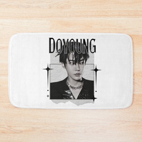 Item preview, NCT Doyoung (도영) Kpop Boy Group Monochrome Black and White Classic Design Collage  designed and sold by HELL0WBELLO.