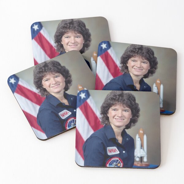 Item preview, Sally Ride – 1984 NASA Portrait designed and sold by Timeless Threads and Trinkets.