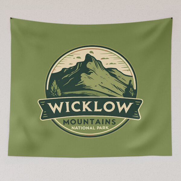 Item preview, Wicklow Mountains National Park - Ireland  designed and sold by GoodOldVintage.
