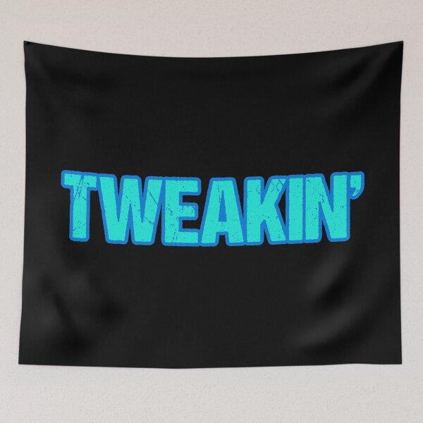 Item preview, Tweakin', Blue Outline designed and sold by Memes N Lore .