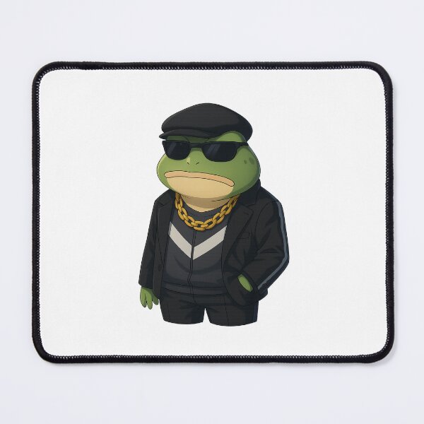 Item preview, Mafia Frog – The Don of the Pond designed and sold by Retrowhiskers.