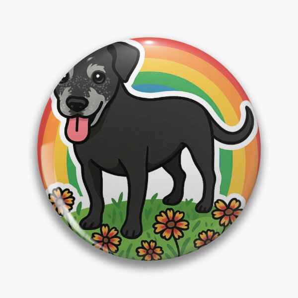 Item preview, Rainbow pup designed and sold by Byte Sized Artworks.
