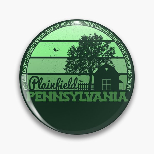 Item preview, Plainfield Pennsylvania Sunset Retro Vintage Local Pride Logo designed and sold by CRHPOD20.