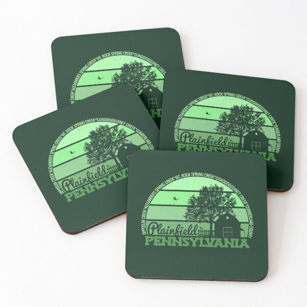 Item preview, Plainfield Pennsylvania Sunset Retro Vintage Local Pride Logo designed and sold by CRHPOD20.