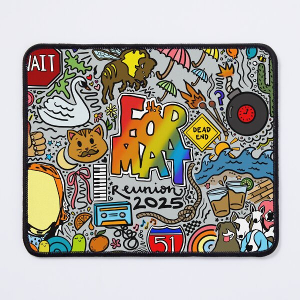 Item preview, The Format Reunion 2025 Doodle designed and sold by AM Inspired.