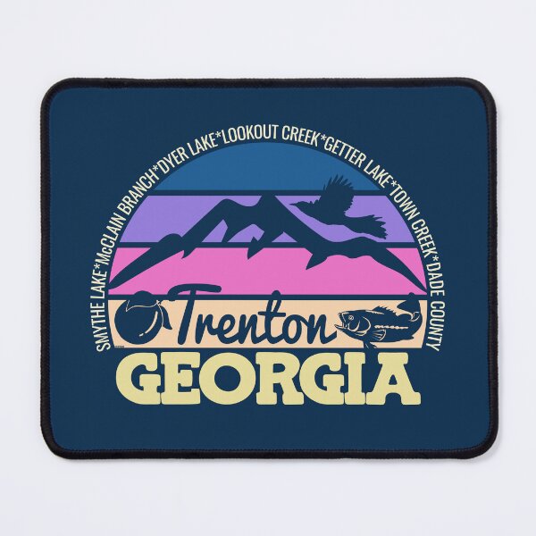 Item preview, Trenton Georgia Sunset Retro Vintage Local Pride Logo designed and sold by CRHPOD20.