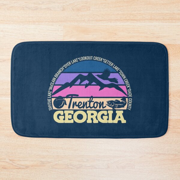 Item preview, Trenton Georgia Sunset Retro Vintage Local Pride Logo designed and sold by CRHPOD20.