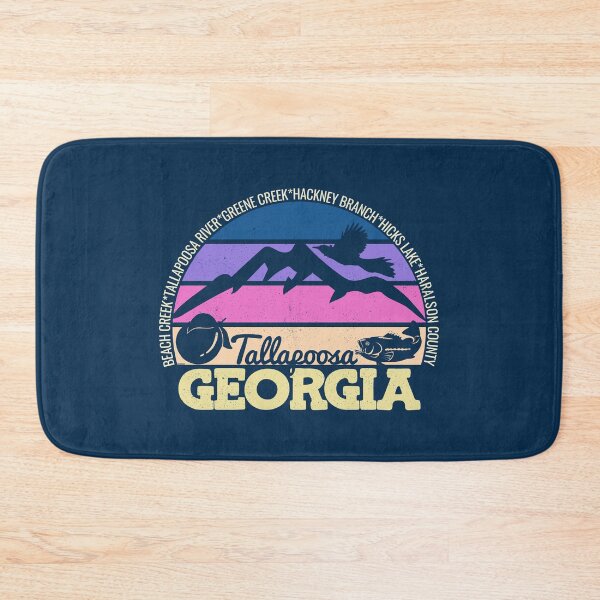Item preview, Tallapoosa Georgia Sunset Retro Vintage Local Pride Logo designed and sold by CRHPOD20.