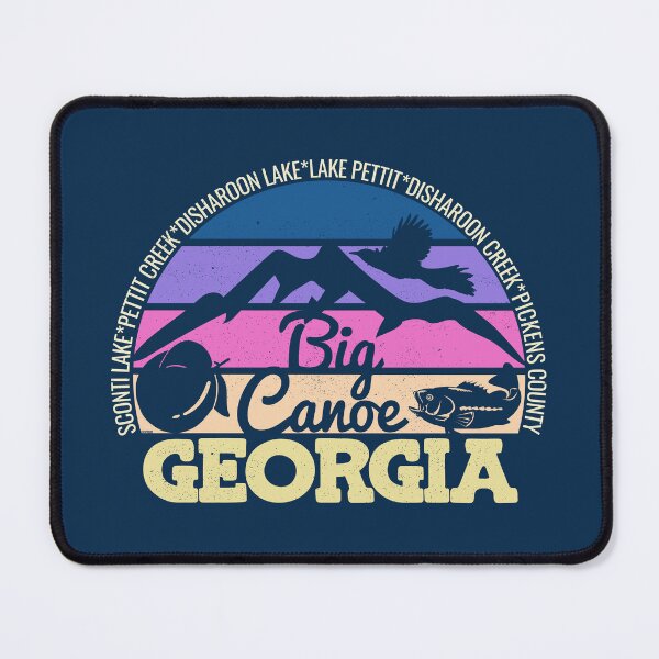 Item preview, Big Canoe Georgia Sunset Retro Vintage Local Pride Logo designed and sold by CRHPOD20.