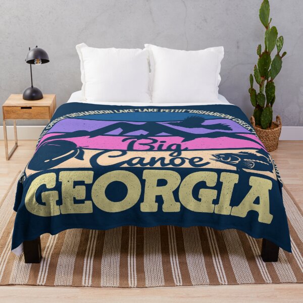 Item preview, Big Canoe Georgia Sunset Retro Vintage Local Pride Logo designed and sold by CRHPOD20.