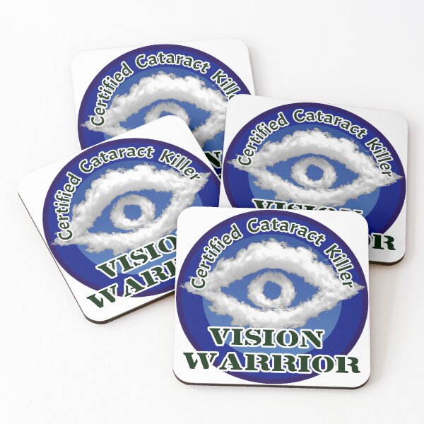Item preview, Certified Cataract Killer – Vision Warrior designed and sold by Eyepatch-Jacks.