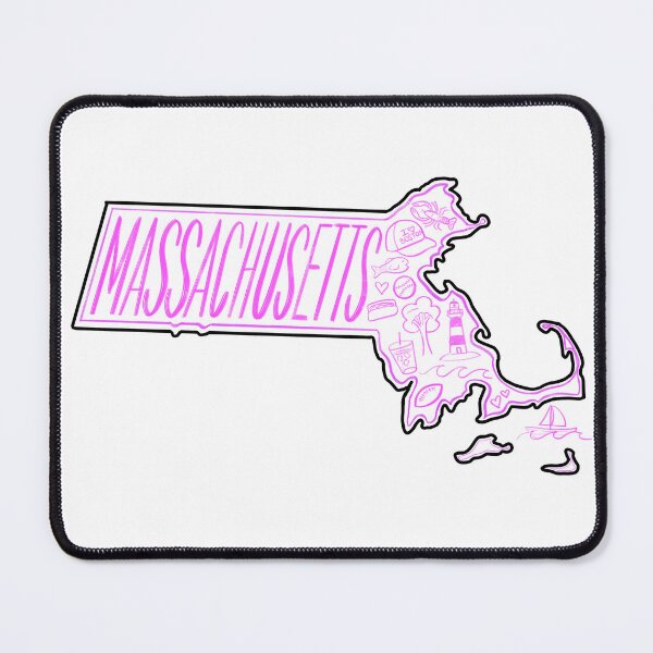 Item preview, Massachusetts Map designed and sold by KaylaBortlik.
