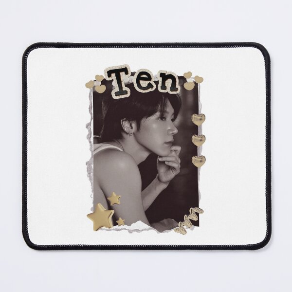 Item preview, NCT Ten (텐) Kpop Boy group Scrapbook Collage Cozy Y2K Vintage Design designed and sold by HELL0WBELLO.