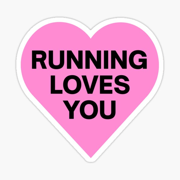 Item preview, Running Loves You 2 designed and sold by foodcats.