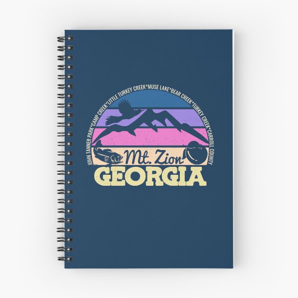 Item preview, Mt. Zion Georgia Sunset Retro Vintage Local Pride Logo designed and sold by CRHPOD20.