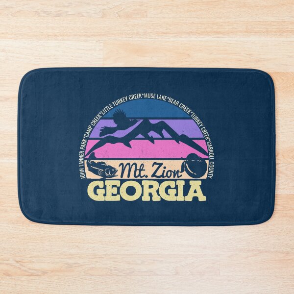 Item preview, Mt. Zion Georgia Sunset Retro Vintage Local Pride Logo designed and sold by CRHPOD20.