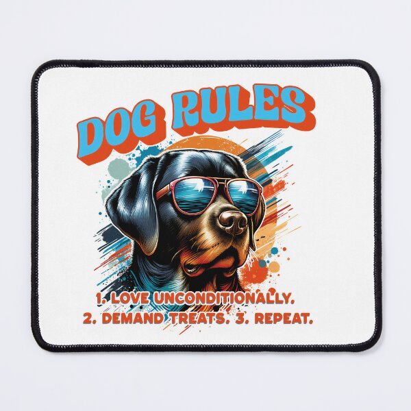 Item preview,  The pet rules, one mistake and you have to pay with kibble. designed and sold by Makerminds.