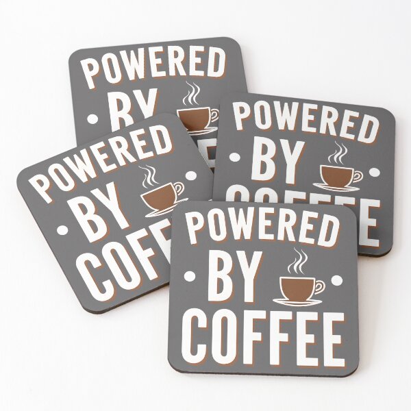 Item preview, Powered By Coffee designed and sold by TheEmptyBottleStudio.