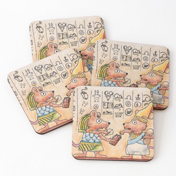 Item preview, Mouse hieroglyphs designed and sold by LamuseeJeux.